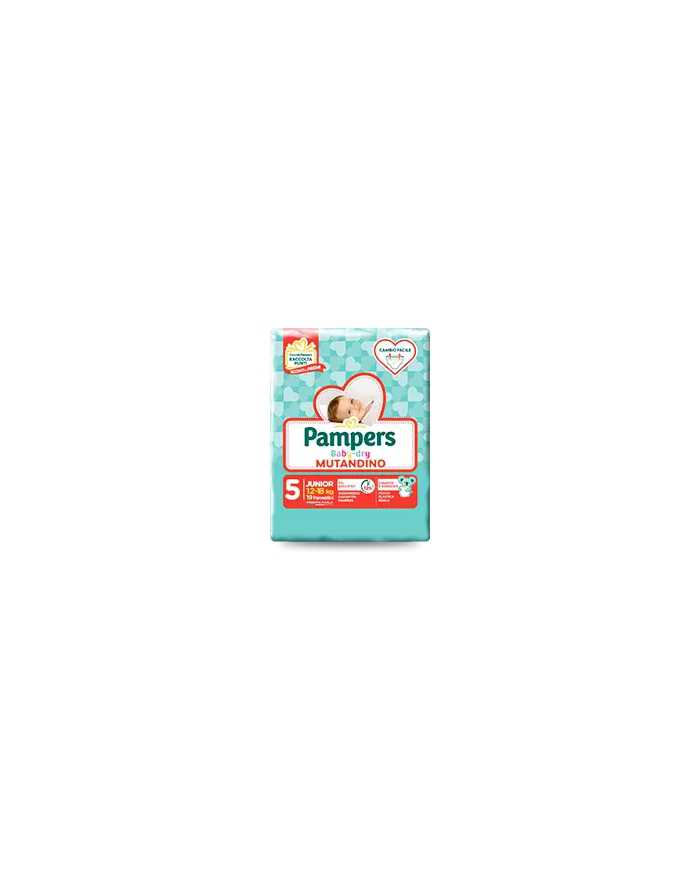 PAMPERS Mutandino Baby-Dry Taglia 5 12/18kg 14 Pezzi 978260584 Pampers