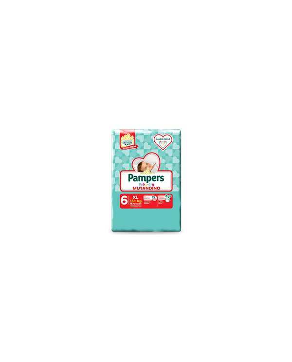 PAMPERS Mutandino Baby-Dry Taglia 6 15Kg + 14 Pezzi 975026360 Pampers