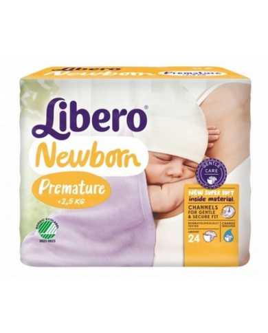 LIBERO Newborn Premature meno di 2,5kg 24 Pezzi 980793083 Libero