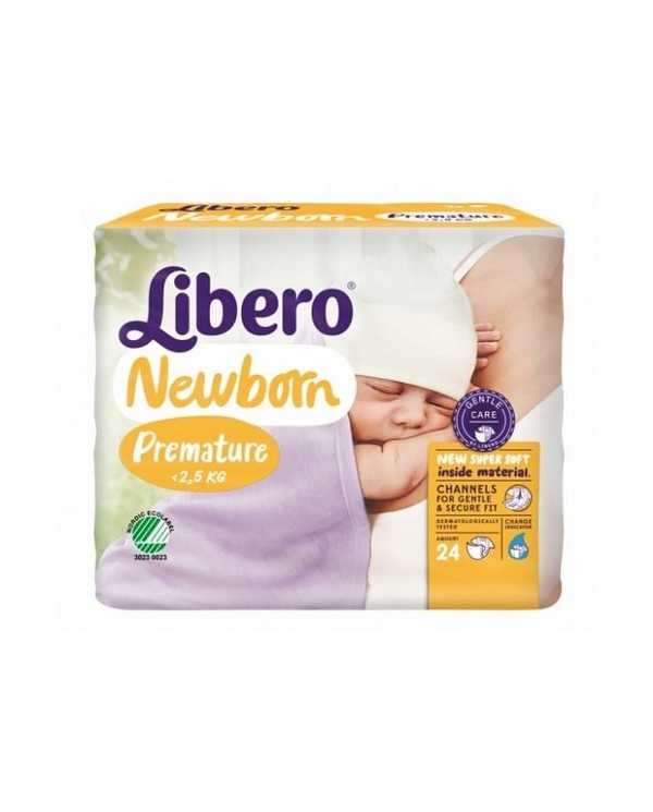 LIBERO Newborn Premature meno di 2,5kg 24 Pezzi 980793083 Libero