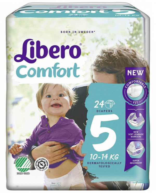 LIBERO Comfort Taglia 5 10/14 kg 24 Pezzi 978433732 Libero