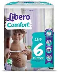 LIBERO Comfort Taglia 6 13/20kg 22 Pezzi 978433744 Libero