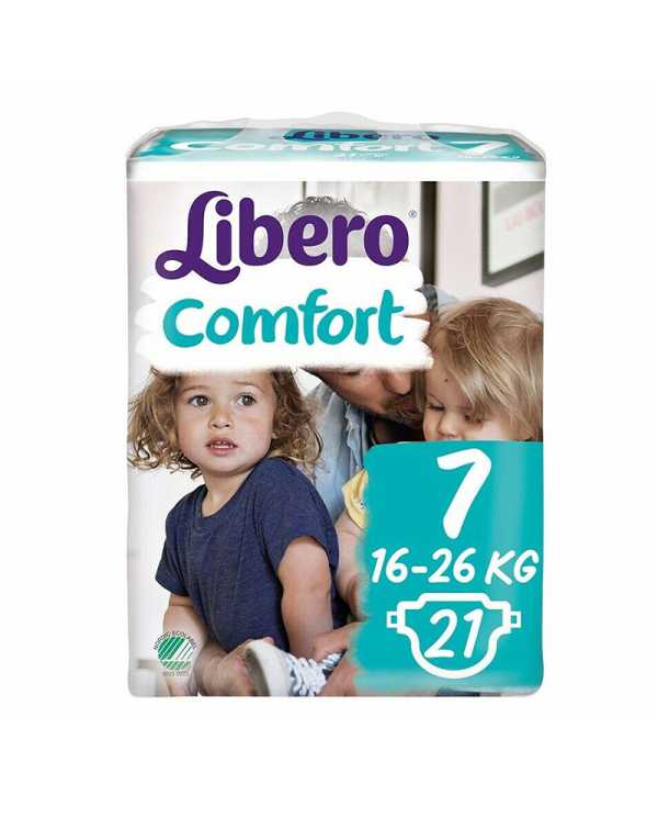 LIBERO Comfort Tagli 7 16/26kg 21Pezzi 978433757 Libero