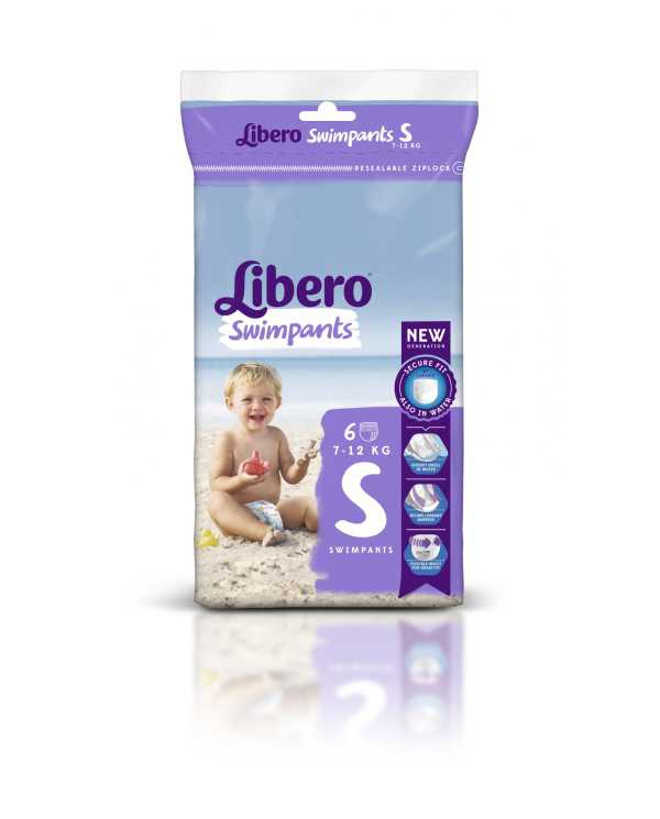LIBERO Swimpants Taglia S 7/16kg 6 Pezzi 939462368 Libero