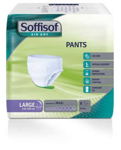 SOFFISOF Air Dry Pants Maxi Large 8 Pezzi 977610474 Soffisof