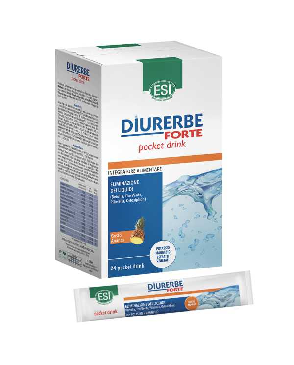 ESI Diurerbe Drenante Forte 24 Pocket Gusto Ananas 926593601 Esi