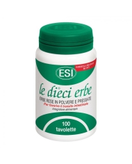 ESI Le Dieci Erbe Transito Intestinale 100 Tavolette 908314394 Esi