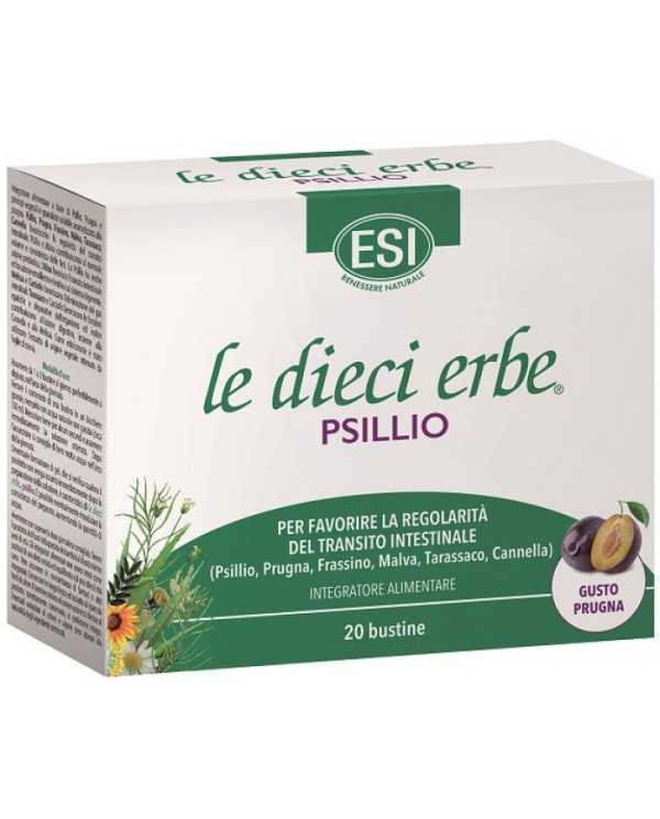 Esi Le Dieci Erbe Psillio Regolarità Intestinale 20 Bustine 983372970 Esi