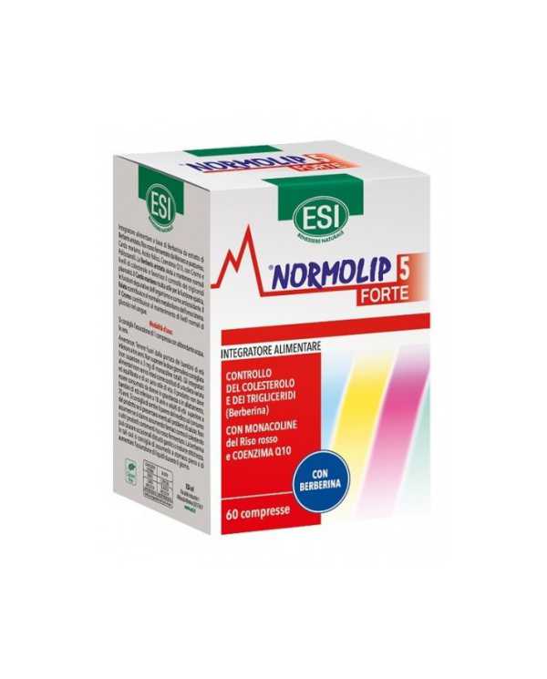 ESI Normolip 5 Forte Controllo Del Colesterolo 60 Naturcaps 983591900 Esi
