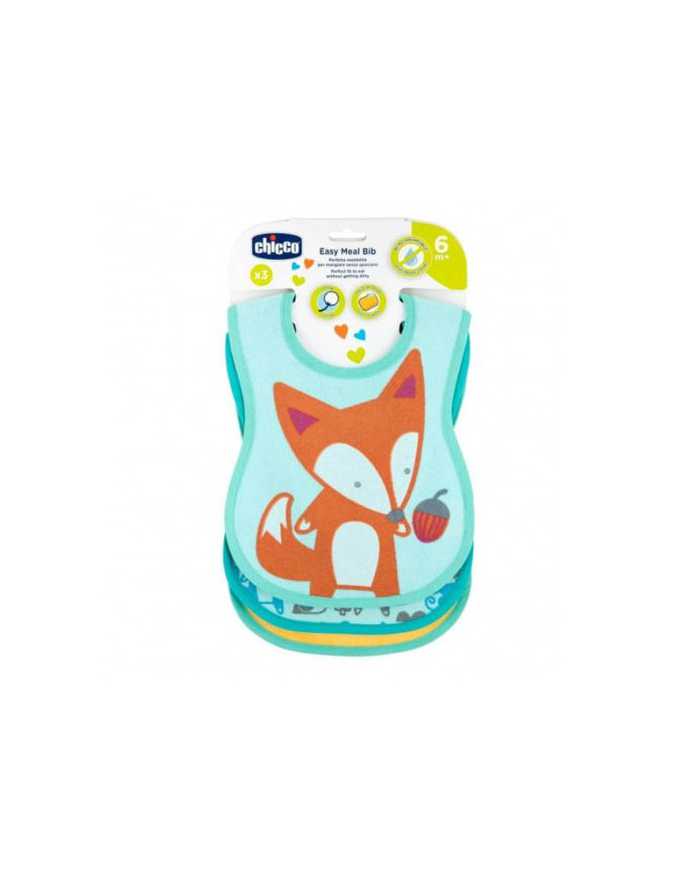 CHICCO Bavaglino Pappa Neutro 6 Mesi+ 3 Pezzi 973590250 Chicco