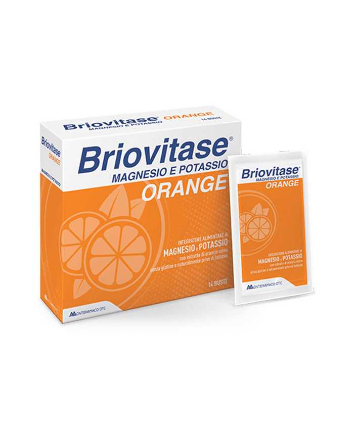 BRIOVITASE Integratore Alimentare Orange 14 Bustine 938814872 Montefarmaco