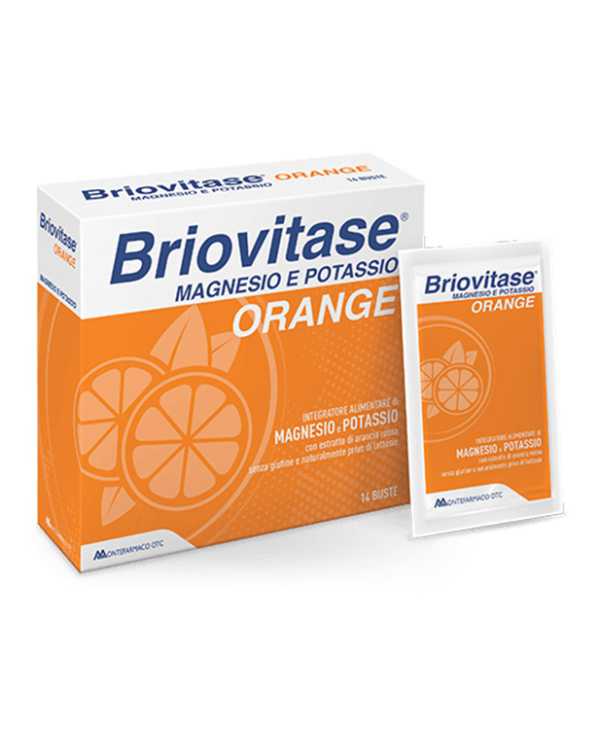 BRIOVITASE Integratore Alimentare Orange 14 Bustine 938814872 Montefarmaco