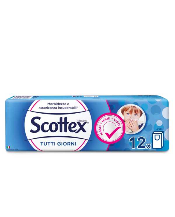 SCOTTEX Fazzoletti Pocket 12 Pacchi 972263964