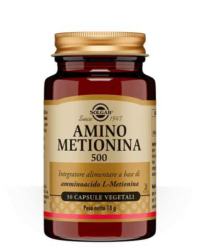 SOLGAR Amino Metionina 500 30 Capsule Vegetali 902272905 Solgar