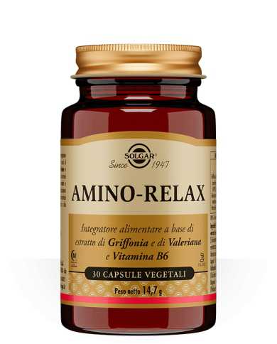 SOLGAR Amino Relax 30 Capsule Vegetali 904398334 Solgar