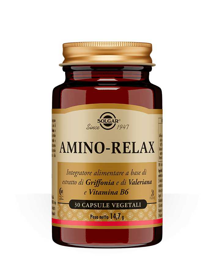 SOLGAR Amino Relax 30 Capsule Vegetali 904398334 Solgar