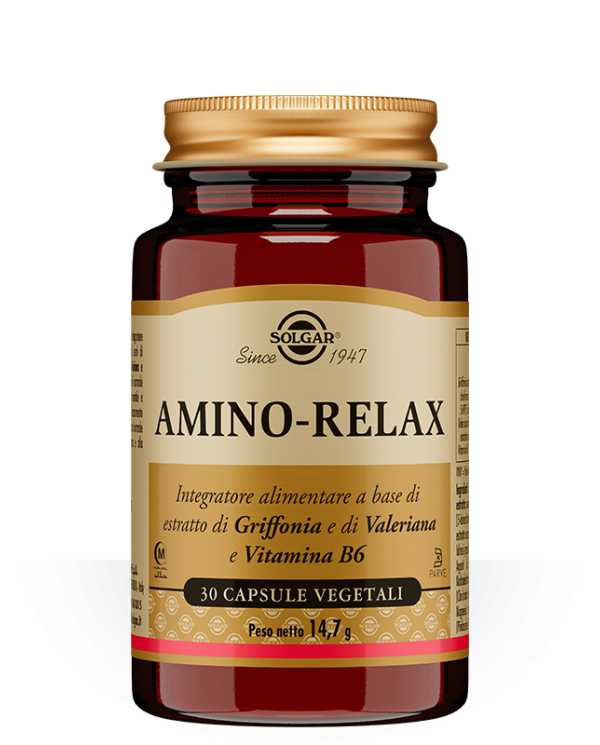 SOLGAR Amino Relax 30 Capsule Vegetali 904398334 Solgar