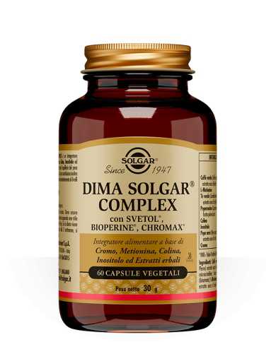 SOLGAR Dima Complex 60 Capsule Vegetali 947455921 Solgar