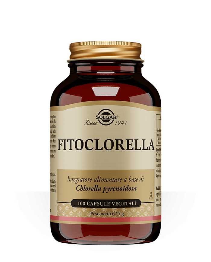 SOLGAR Fitoclorella 100 Capsule 947219616 Solgar