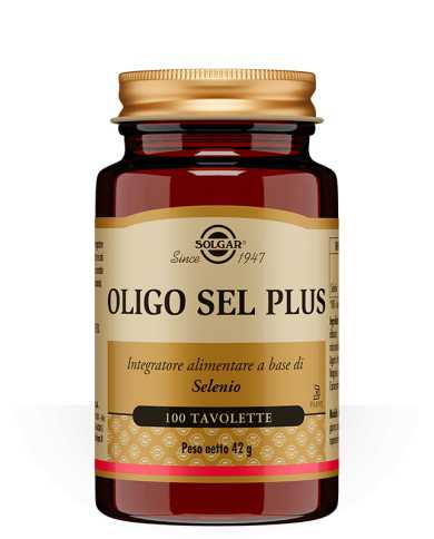 SOLGAR Oligo Sel Plus 100 Tavolette 94728727 Solgar