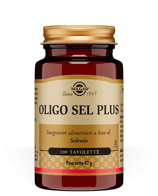 SOLGAR Oligo Sel Plus 100 Tavolette 94728727 Solgar