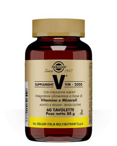 SOLGAR VM 2000 Supplement 30 Tavolette 909332429 Solgar