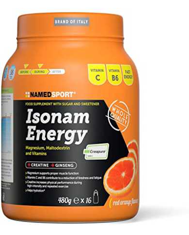 NAMED ISONAM ENERGY ORANGE - 480 g 931149557 Namedsport