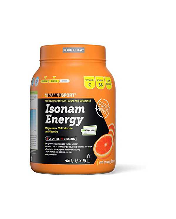 NAMED ISONAM ENERGY ORANGE - 480 g 931149557 Namedsport