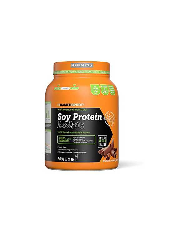 NAMED SOY PROTEIN ISOLATE DELICIOUS CHOCOLATE 500 g 934482821 Namedsport