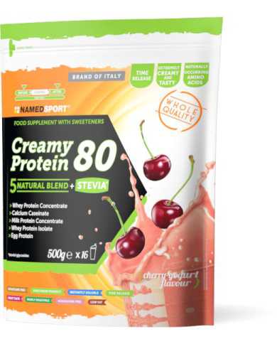 NAMED CREAMY PROTEIN 80 CHERRY YOGURT - 500 g 976401087 Namedsport