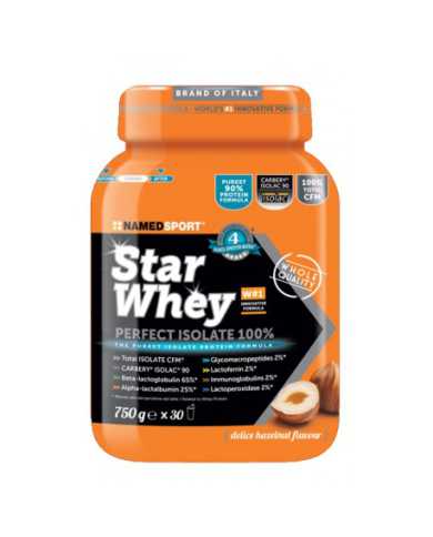 NAMED STAR WHEY ISOLATE DELICE HAZELNUT 750 g 978101638 Namedsport