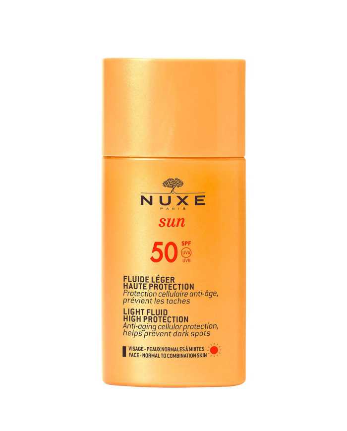 NUXE - Sun Fluido Solare Leggero Alta Protezione Viso SPF50 50ml 978504292 Nuxe