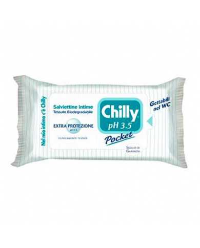 CHILLY Salviette Intime Extra Protezione ph3.5 12 Salviettine 980132397