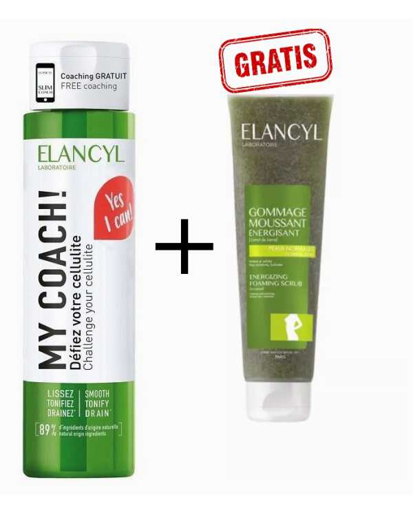 ELANCYL Box Promo Gel Anticellulite 200 ml + Gel Esfoliante Omaggio 982988735