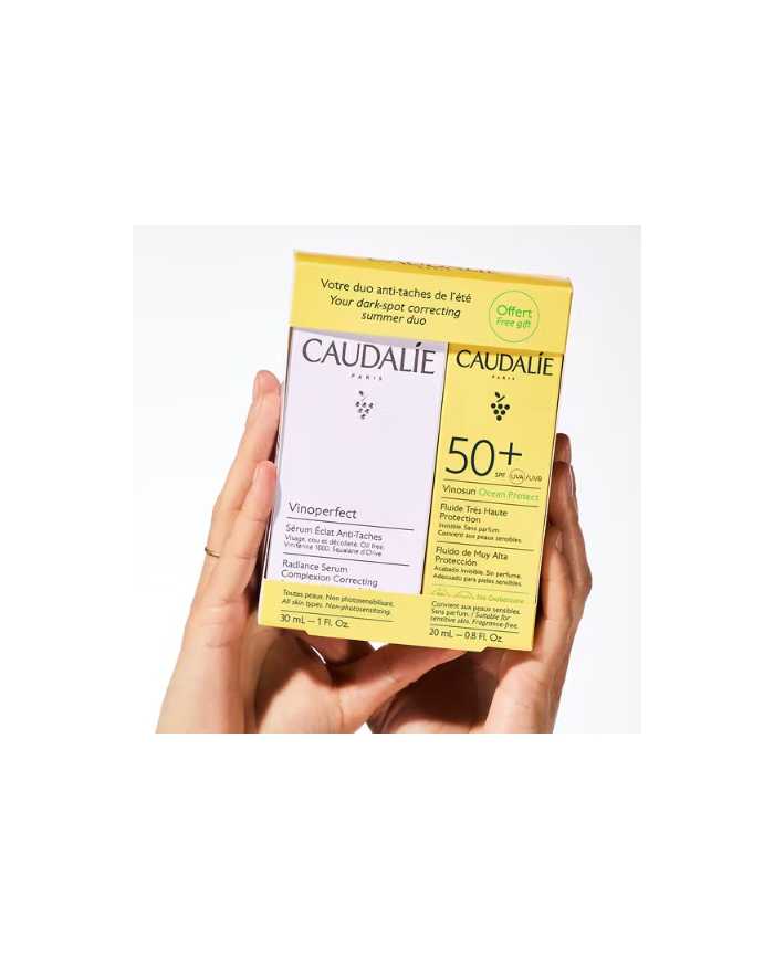 CAUDALIE Vinoperfect Siero Antimacchia + Crema Solare SPF50+ 3522935027336 Caudalie