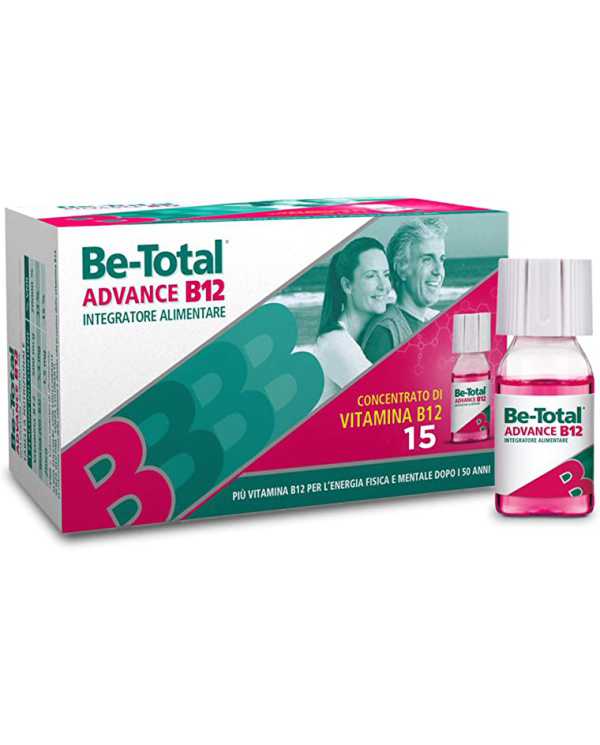 BETOTAL Advance B12 Integratore Vitamina B12 15 Flaconcini 941963528