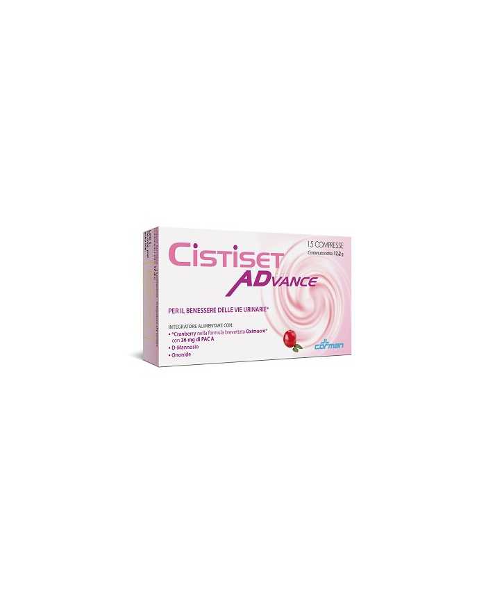 CISTISET Advance Integratore Per Cistite 15 Compresse 971980735