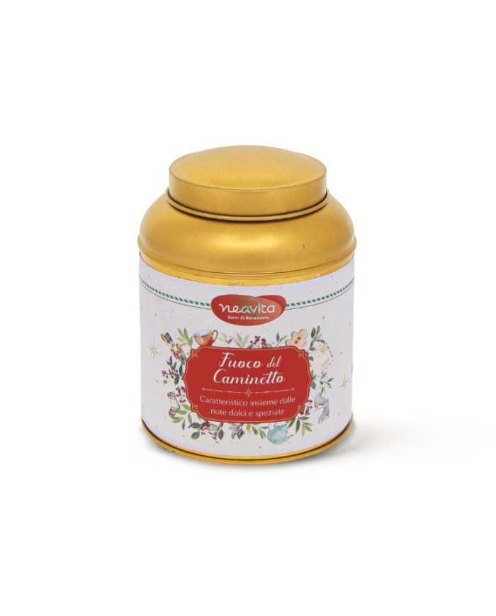 NEAVITA Caddy Natale Rosso Infuso Fuoco Del Caminetto 110g 984794798 Neavita