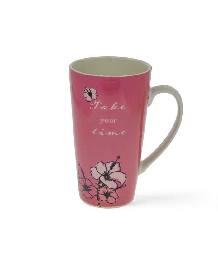 NEAVITA-Tazza Maxi In Ceramica Ibisco Rosa 984795310 Neavita