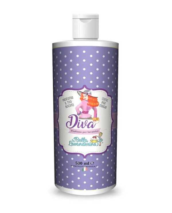 Profumo Per Lavatrice Diva 500 ml  La Bella Lavanderina