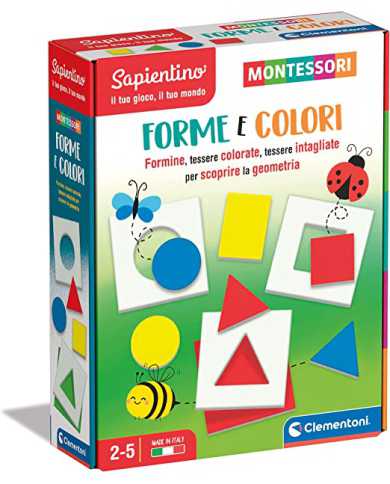 CLEMENTONI Montessori Forme 984156745 Clementoni