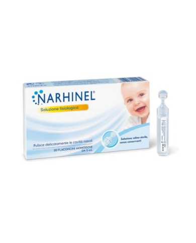 NARHINEL Soluzione Fisiologica 20 Flaconcini da 5 ml 903367148