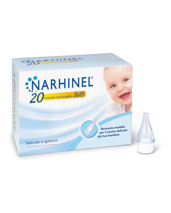 NARHINEL Ricambi Soft Per Aspiratore Nasale 20 Pezzi 921399022