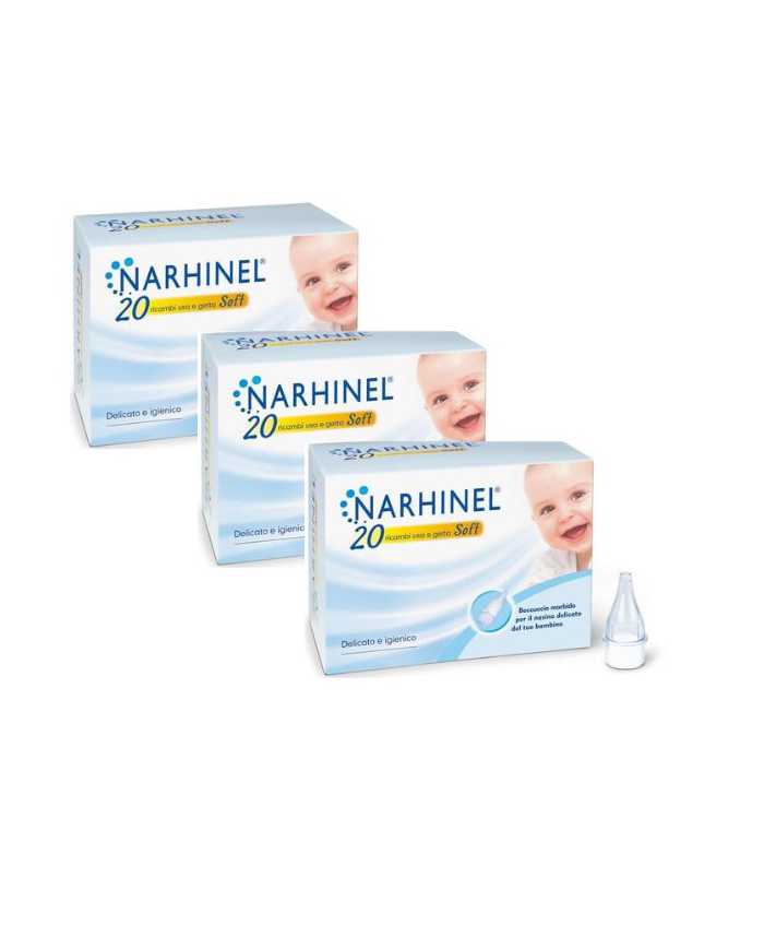 NARHINEL Ricambi Soft Per Aspiratore Nasale 60 Pezzi 921399022