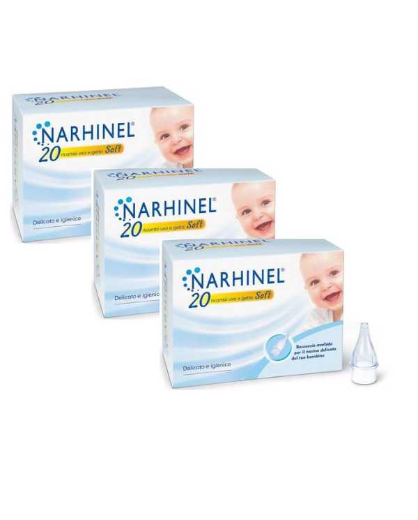 NARHINEL Ricambi Soft Per Aspiratore Nasale 60 Pezzi 921399022