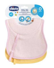 CHICCO Bavaglini 0 mesi + 2 pz Rosa 973590211 Chicco