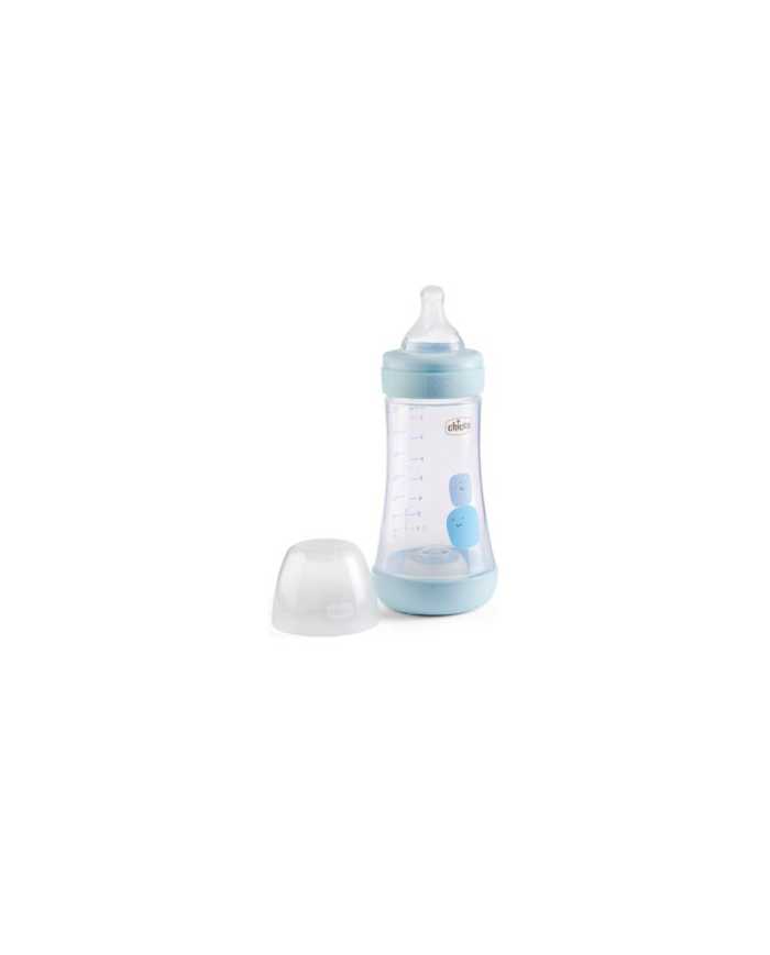 CHICCO Biberon Perfect 5 Boy In Silicone 2 Fori