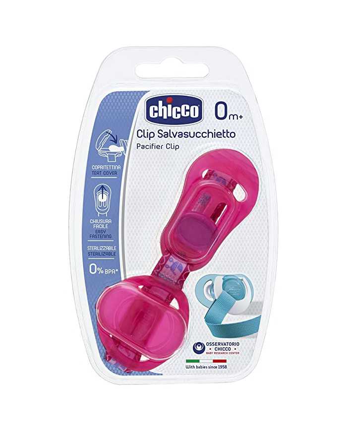 CHICCO Clip Salvasucchietto Rosa 926085679 Chicco