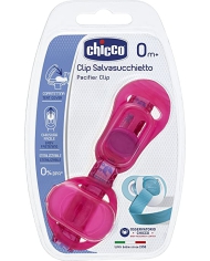 CHICCO Clip Salvasucchietto Rosa 926085679 Chicco