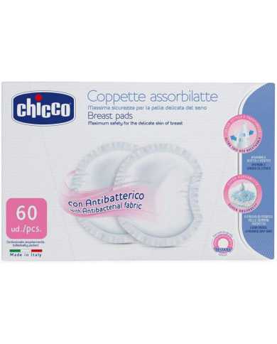 CHICCO Coppette Assorbilatte 60 pezzi 912450350 Chicco